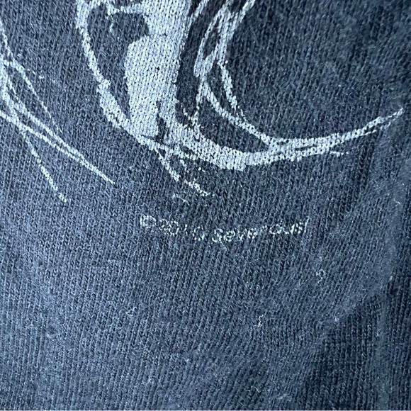 Vintage 2010 Sevendust Band Skull T-Shirt XL - Picture 5 of 5